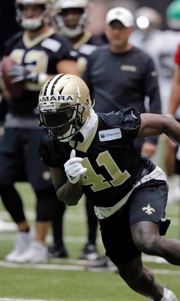 Saints' Kamara aims to expand his game as 3rd season nears
